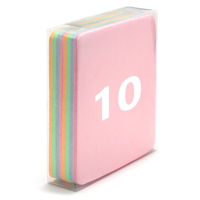 10x Ściereczka do czyszczenia i pielęgnacji okularów z Mikrofibry 17,5 x 14,5