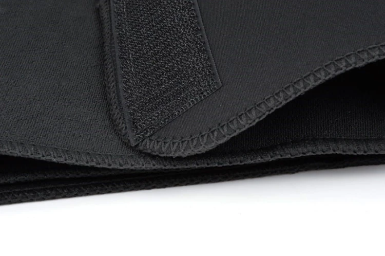 Pas neoprenowy 29cm Obszywany czarny