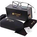Męskie fotochromowe okulary do czytania z antyrefleksem oprawki korekcyjne z akcesoriami STF380--.jpg