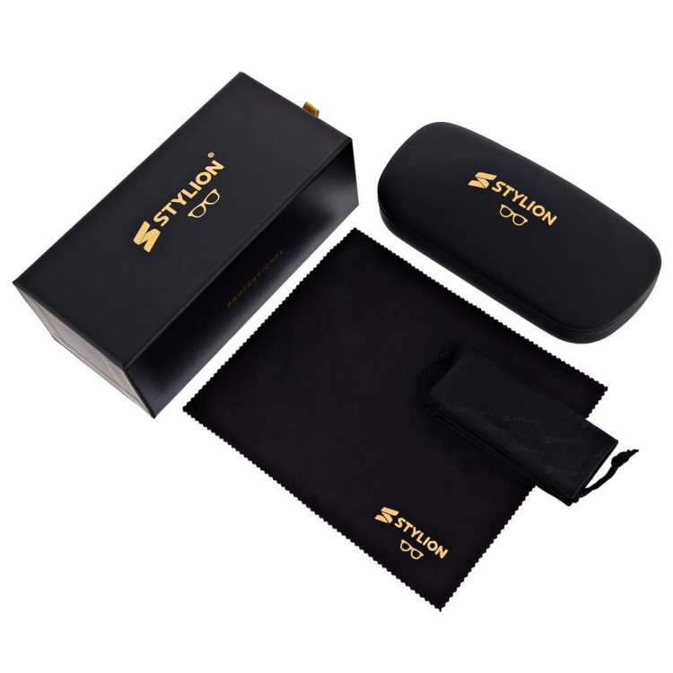 Męskie okulary Fotochromowe PREMIUM +2.25 do czytania z antyrefleksem STF380