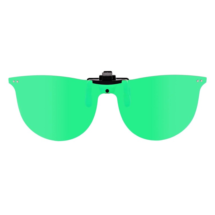 Nakładki przeciwsłoneczne polaryzacyjne na okulary korekcyjne NA-182B zielone