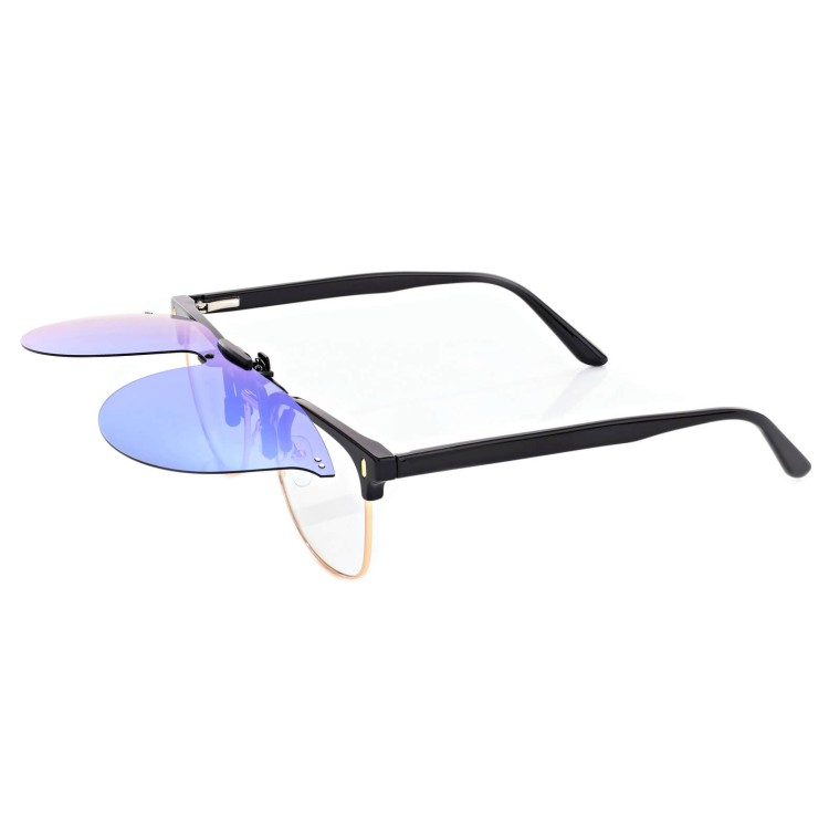 Nakładki przeciwsłoneczne polaryzacyjne na okulary korekcyjne NA-182B zielone