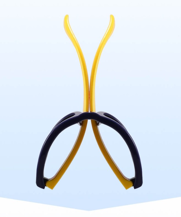 Dziecięce 5-9 lat gumowe okulary przeciwsłoneczne polaryzacyjne POL-JR-57B red/white