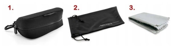 Okulary sportowe przeciwsłoneczne polaryzacyjne Arctica S-220A blue