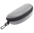 Etui na okulary futerał na zamek z karabińczykiem kolor srebrny.jpg