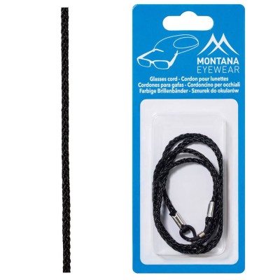 Czarny Sznureczek , zawieszka, łańcuszek do okularów BC2