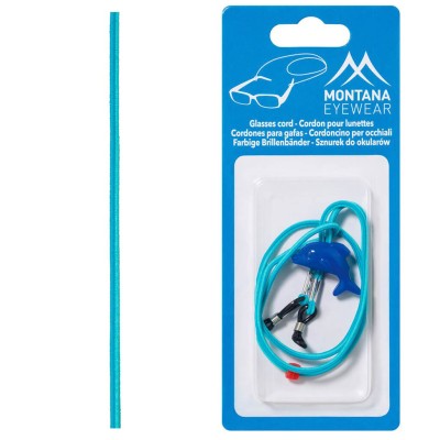 Sznureczek dziecięcy na okulary DELFIN błękitny BC12