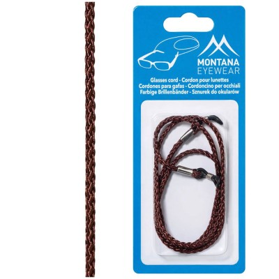 Brązowy Sznureczek , zawieszka, łańcuszek do okularów BC3