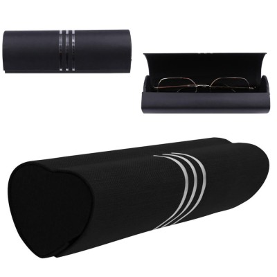 Czarne etui okularowe na magnes STHC-96