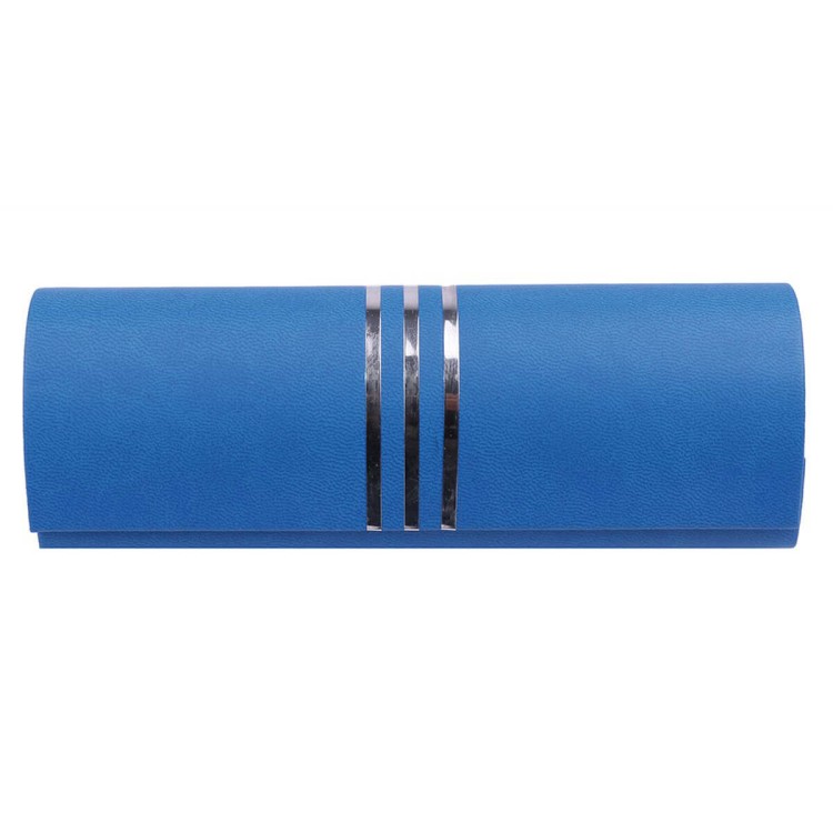 Niebieskie etui okularowe na magnes STHC-96A