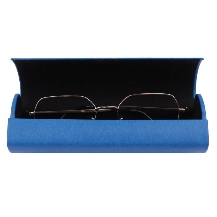 Niebieskie etui okularowe na magnes STHC-96A