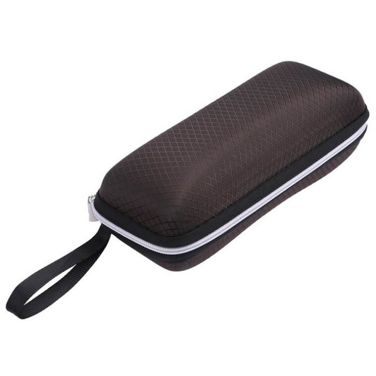 Brązowe Etui okularowe na zamek z uchwytem ETC-97B.jpg