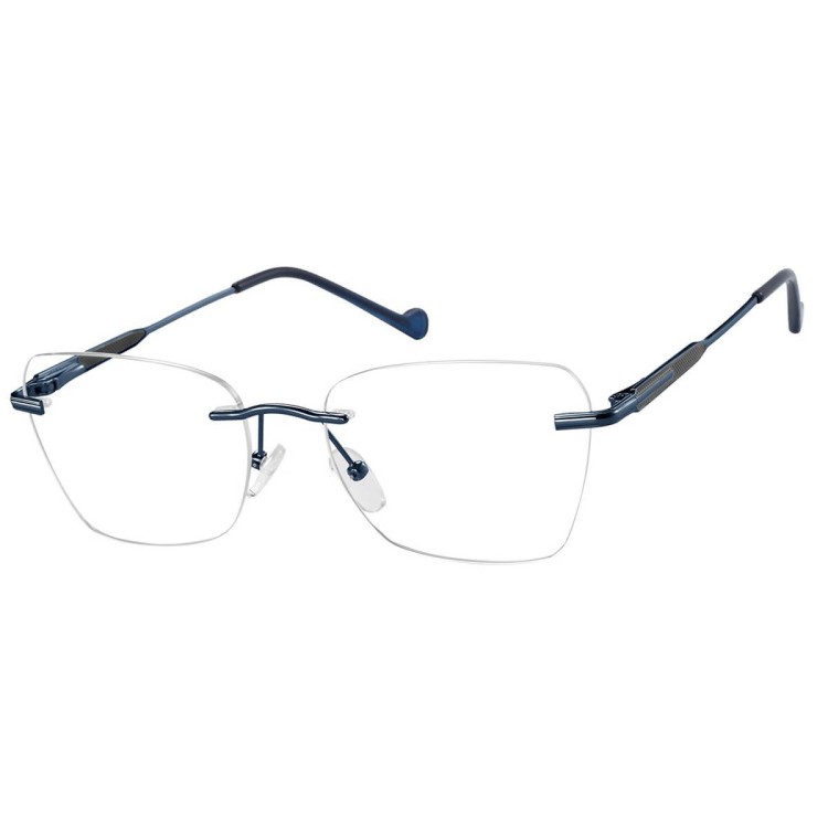 Bezramkowe oprawki korekcyjne okulary zerówki patentki na teleskopach 871E garantowe