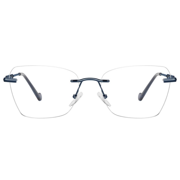 Bezramkowe oprawki korekcyjne okulary zerówki patentki na teleskopach 871E garantowe