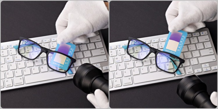 Męskie okulary +2.25 do czytania i komputera Blue Light ST338 czarne