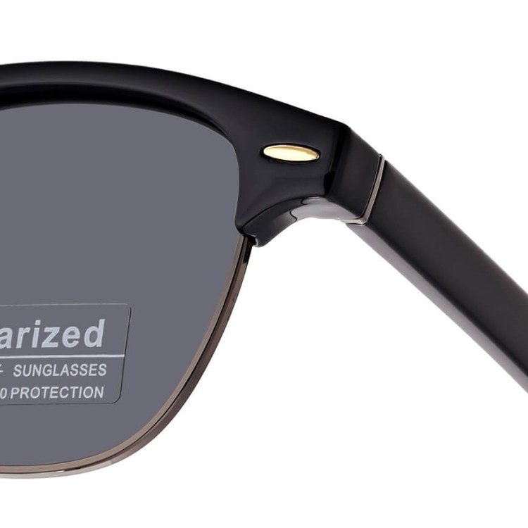 Okulary przeciwsłoneczne z polaryzacją POL-5061B czarny/grafit