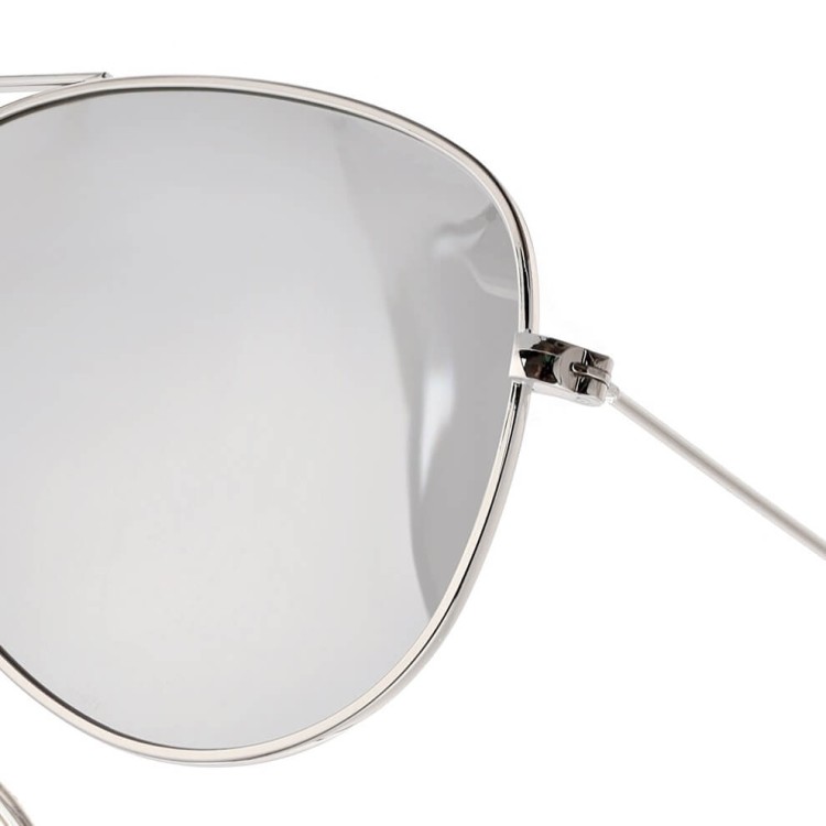 Okulary przeciwsłoneczne z polaryzacją pilotki POL-3026B srebrne