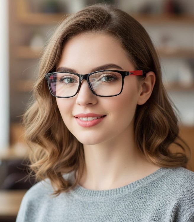 Plusy Okulary z filtrem Do Czytania i Komputera moc: +3 z Antyrefleksem ST301
