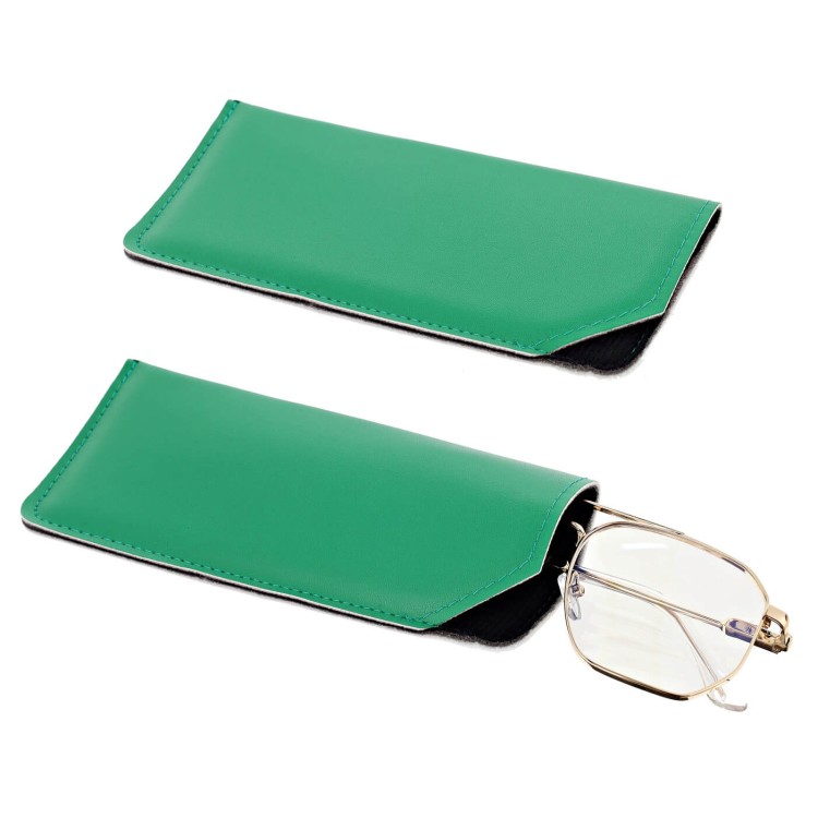 Pokrowiec na okulary w wersji wsuwanej ET-136B zielony