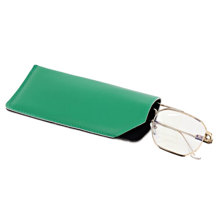 Pokrowiec na okulary w wersji wsuwanej ET-136B zielony