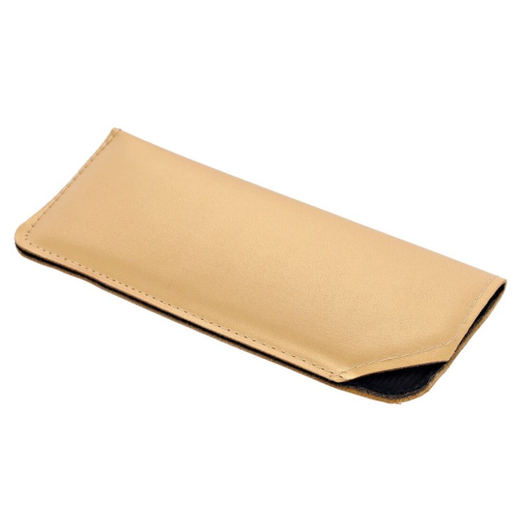 Pokrowiec na okulary w wersji wsuwanej ET-136F złoty