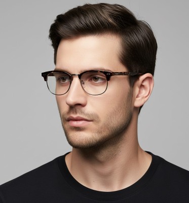 Okulary zerówki owalne oprawki korekcyjne 879D czarny