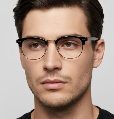 Okulary zerówki owalne oprawki korekcyjne 879D czarny