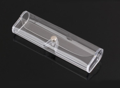 Przezroczyste Etui futerał na okulary korekcyjne