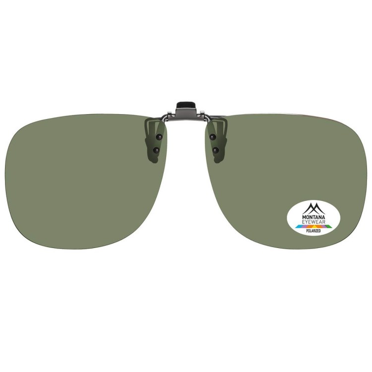 Nakładki przeciwsłoneczne polaryzacyjne na okulary korekcyjne C7A zielone