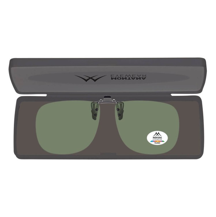 Nakładki przeciwsłoneczne polaryzacyjne na okulary korekcyjne C7A zielone