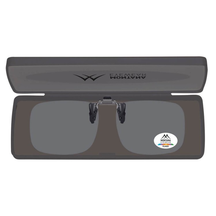 Nakładki przeciwsłoneczne polaryzacyjne na okulary korekcyjne C8 czarne