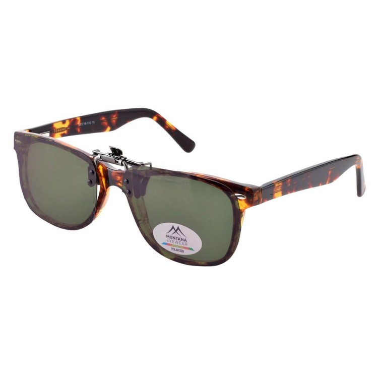 Nakładki przeciwsłoneczne polaryzacyjne na okulary korekcyjne C8A zielone