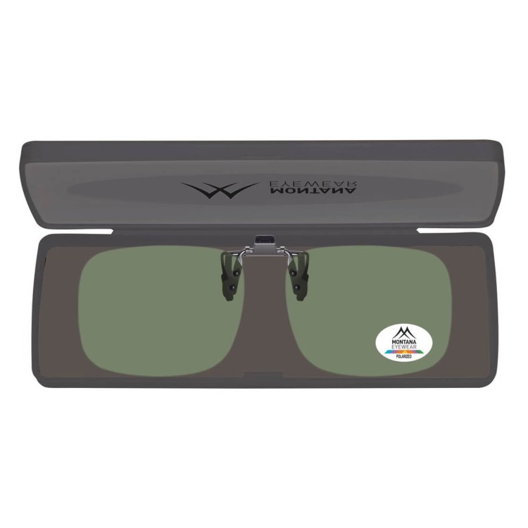 Nakładki przeciwsłoneczne polaryzacyjne na okulary korekcyjne C8A zielone