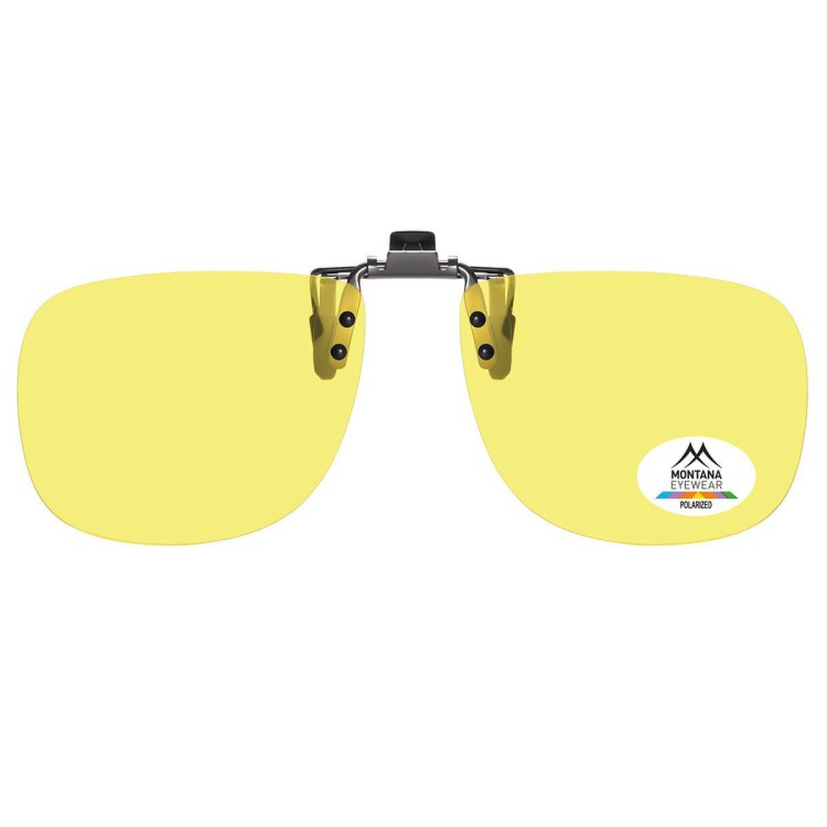 Żółte nakładki rozjaśniające polaryzacyjne na okulary korekcyjne C9C