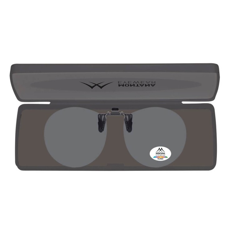 Nakładki przeciwsłoneczne polaryzacyjne na okulary korekcyjne C10 czarne