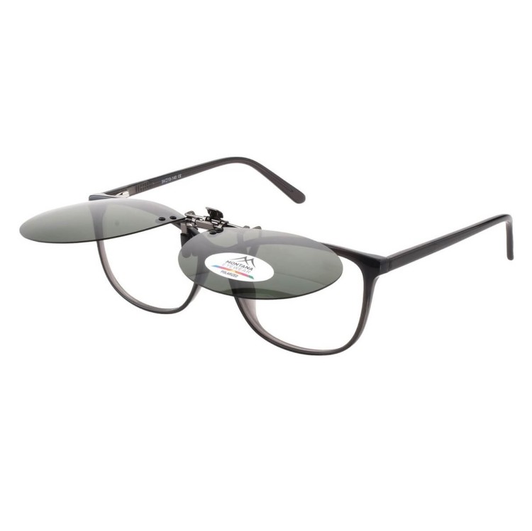 Nakładki przeciwsłoneczne polaryzacyjne na okulary korekcyjne C10A zielone