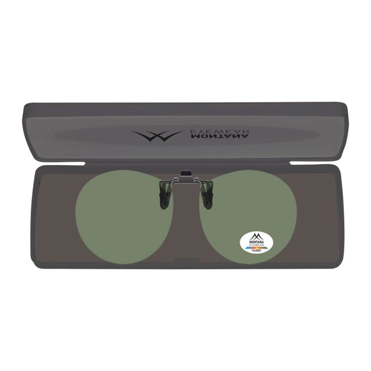 Nakładki przeciwsłoneczne polaryzacyjne na okulary korekcyjne C10A zielone