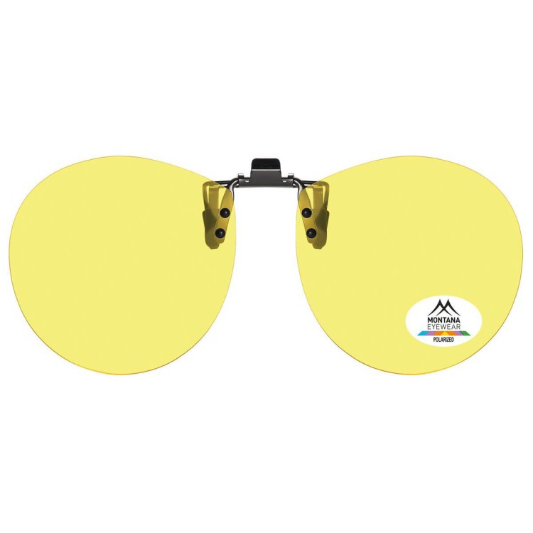 Żółte nakładki rozjaśniające polaryzacyjne na okulary korekcyjne C10C