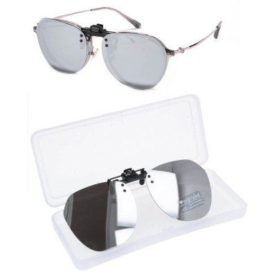 Nakładki przeciwsłoneczne polaryzacyjne lustrzane na okulary korekcyjne NA-207