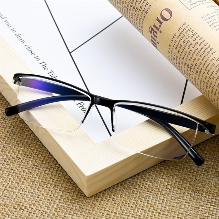 Korekcyjne okulary PLUSY moc: +3.25 z filtrem BLUE LIGHT do komputera i czytania ST313