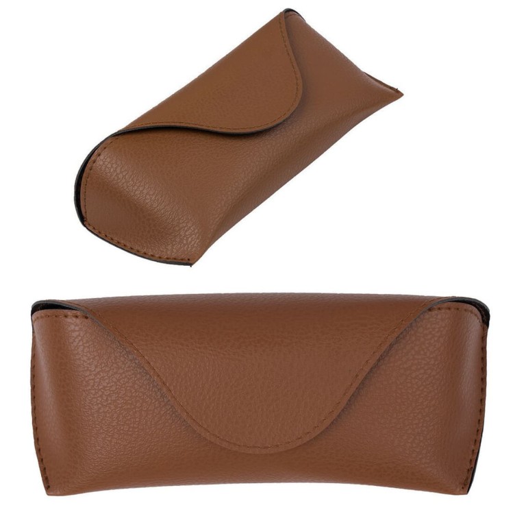 Etui na okulary na magnes ETSC-101A brązowe