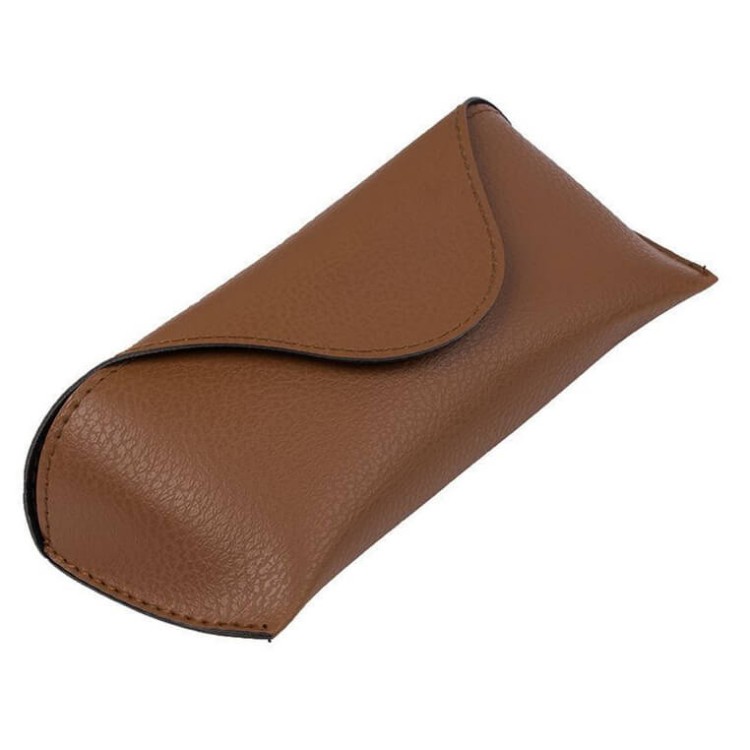 Etui na okulary na magnes ETSC-101A brązowe