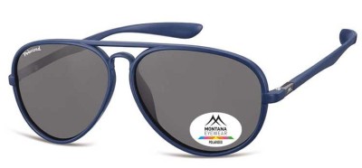 Okulary Aviator (pilotki) MONTANA MP29B granatowe matowe