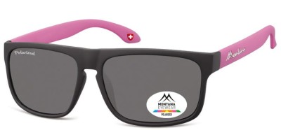 Klasyczne okulary Montana MP37C różowe polaryzacyjne