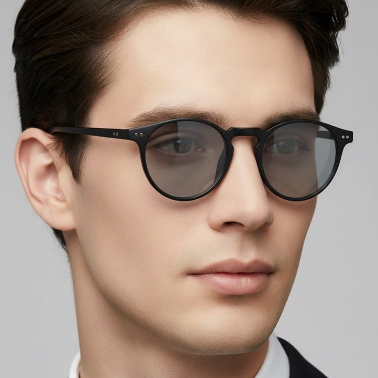 2w1 Okulary Lenonki do komputera BLUE LIGHT i przeciwsłoneczne FOTOCHROMOWE 2599A