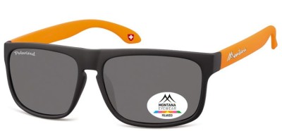Klasyczne okulary Montana MP37D pomarancz polaryzacyjne