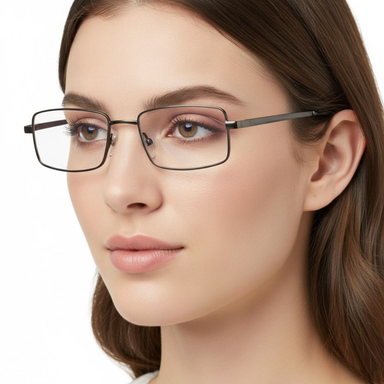 Plusy +3.00 Fotochromowe okulary do czytania z flexami ST342 czarne