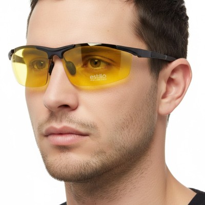 Męskie okulary rozjaśniająco-przyciemniające HD z fotochromem i polaryzacją EST-613FPY