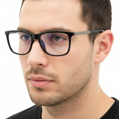 Okulary męskie z filtrem BLUE LIGHT do komputera korekcyjne EST-105K-1 Estillo