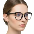 Okulary damskie z filtrem BLUE LIGHT do komputera zerówki EST-109K-1 Estillo